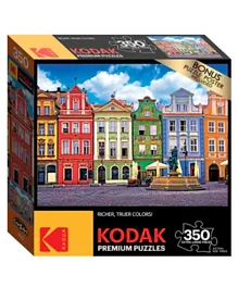 Craz - Art Kodak  Puzzle Asst. Colorful Building, Ponza Poland - 350 Pieces