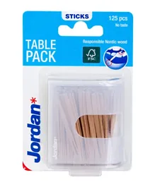Jordan Dental Sticks Table Pack - 125 Sticks