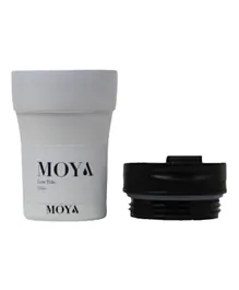 Moya Low Tide Travel Coffee Mug White - 250mL