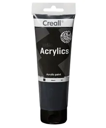 Creall Acrylic Paint Studio Tube Black - 250mL