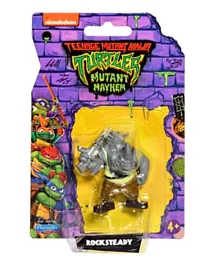 Teenage Mutant Ninja Turtles Mutant Mayhem Rocksteady Mini Action Figure - 11 cm