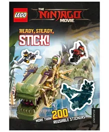 Egmont Lego The Ninjago Movie Ready Steady Stick by Egmont Publishing UK - English