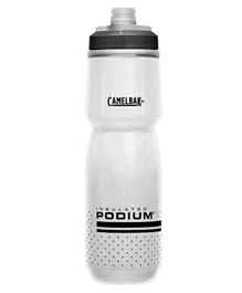 CamelBak White & Black Podium Chill Bike Bottle - 710ml