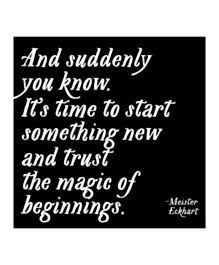 Quotable Magnets - Magic Of Beginnings