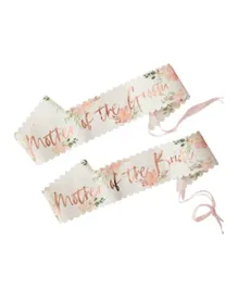 Ginger Ray Mother Of The Bride And Groom Sash - 2 Pieces