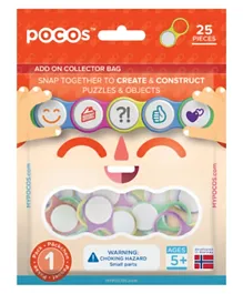 Pocos Add on Collector Bag Emoji Theme - 25 Pieces
