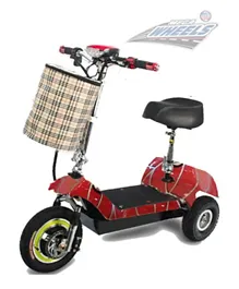 Megawheels Mobility Champ Electric Scooter 3 Wheels - Red Spider