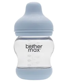 Brother Max PP Anti-colic Small Feeding Bottle Blue - 160 ml