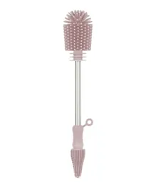 Haakaa - Double- Ended Silicone Bottle Brush - Blush