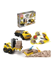 Dede Toys Art Craft Forklift Operator Play Sand Set - 8 Pieces