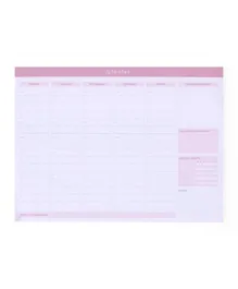Achievher Affirmation A4 Weekly Planner - 60 Sheets