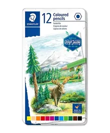 Staedtler Permanent Coloured Pencils - Pack of 12