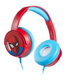 Disney Volkano Marvel Spiderman Stereo Headphones - Red