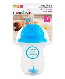 Munchkin Any Angle Straw Trainer Cup Blue - 296mL