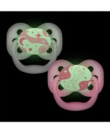 Dr. Brown's Advantage Stage 1 Glow In The Dark Pacifier - 2 Pieces