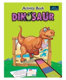 كتاب الأنشطة الديناصور - إنجليزي