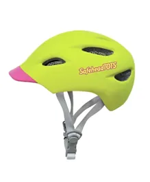 SafeheadTOTS XS Toddler Bike Helmet -    Green Pink