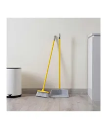 PAN Home Apex Upright Dustpan & Broom Set Yellow - 2 Pieces