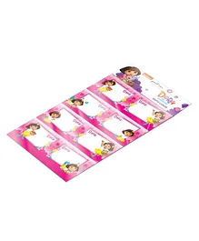 Nickelodeon Dora The Explorer Name Label Sheet - Multi Color