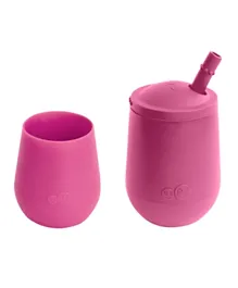 EZPZ Tiny & Mini Straw Training Cup - Pink