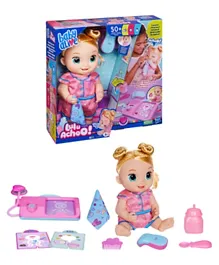 Baby Alive Lulu Achoo Doll, Interactive Doctor Play Toy with Lights, Sounds, Movements and Tools, Blonde Hair - 30.5 cm