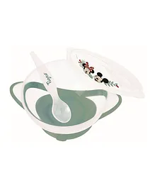 Tigex Suction Bowl with Spoon Mickey Minnie