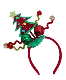 Christmas Magic Christmas Tree Headband - Multicolour
