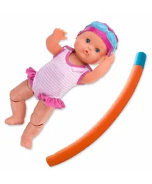 Nenuco Battery Operated Interactive Swimmer Baby Doll - Pink