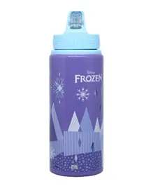 Frozen Aluminum Premium Water Bottle - 600ml