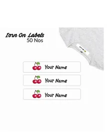 Ajooba Personalised Iron On Clothing Labels ICL 3031 - Pack Of 50
