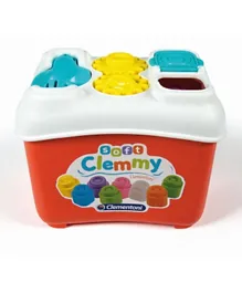 Clementoni Soft Clemmy Activity Bucket Sensory Toy - 15 Pieces