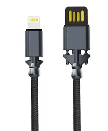 Trands Metal Connector Lightning USB Cable