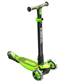 Y-Volution Y Glider XL Deluxe Folding Scooter - Green