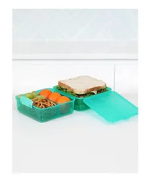 Sistema Cube Lunch Box Green - 1.4 Litres