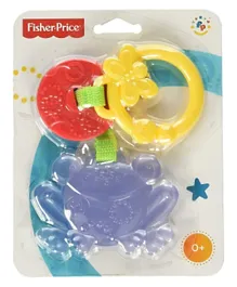 Fisher Price Friendly Frog Teether - Multicolour