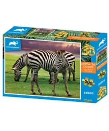 Prime 3D Animal Planet Zebra  Puzzle - 500 Pieces
