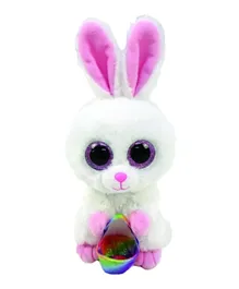 Ty Beanie Boos Rabbit Sunday with Basket White Regular - 15.24 cm