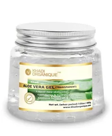 Khadi Organique Transparent Aloe Vera Gel -  200g