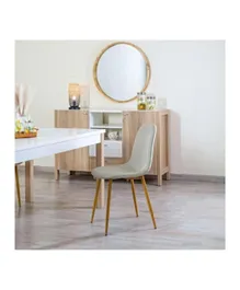 PAN Home Toshika Dining Chair - Beige & Natural