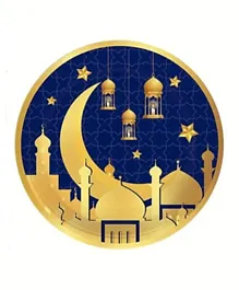 GENERIC Ramadan & Eid Small Party Plates - 8 Pieces