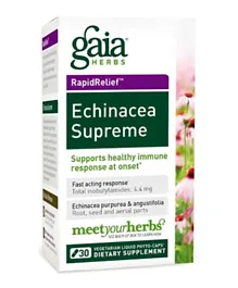 Gaia Herbs Echinacea Supreme Dietary Supplement - 30 Capsules