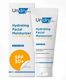 Undry Hydrating Face Moisturizer with SPF 30 - 80mL