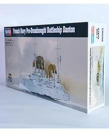 Hobby Boss French Navy Pre-Dreadnought Battleship Danton Building Set - 480 Pieces