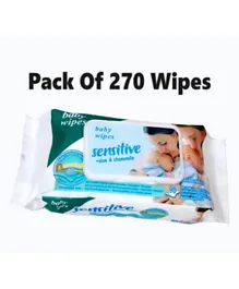 Cute 'n' Cuddle Wet Wipes with Aloe and Chamomile - 270 Pieces