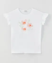 LC Waikiki Sequins Detailed Top - White