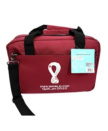 FIFA 2022 Emblem Laptop Bag Red - 14 Inches