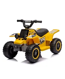 Lovely Baby Quad Bike Ride On - Yellow