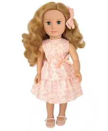 Hayati Girl Doll Sandy Peach Dress - 18 Inches