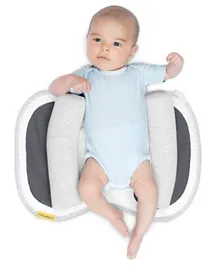 Baby Cosypad Flexible Mattress with Pillows - White & Black