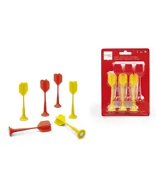 Scratch Europe Magnetic Darts Set- Red & Yellow